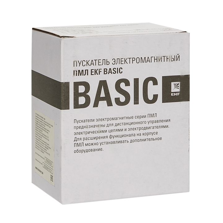 Пускатель электромагнитный серии ПМЛ-2161ДМ 25А 400В EKF Basic pml-s-25-400-nc-basic