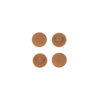 Заглушка пластик к конфирматам ольха, 10, упак.-40шт., PL 39351