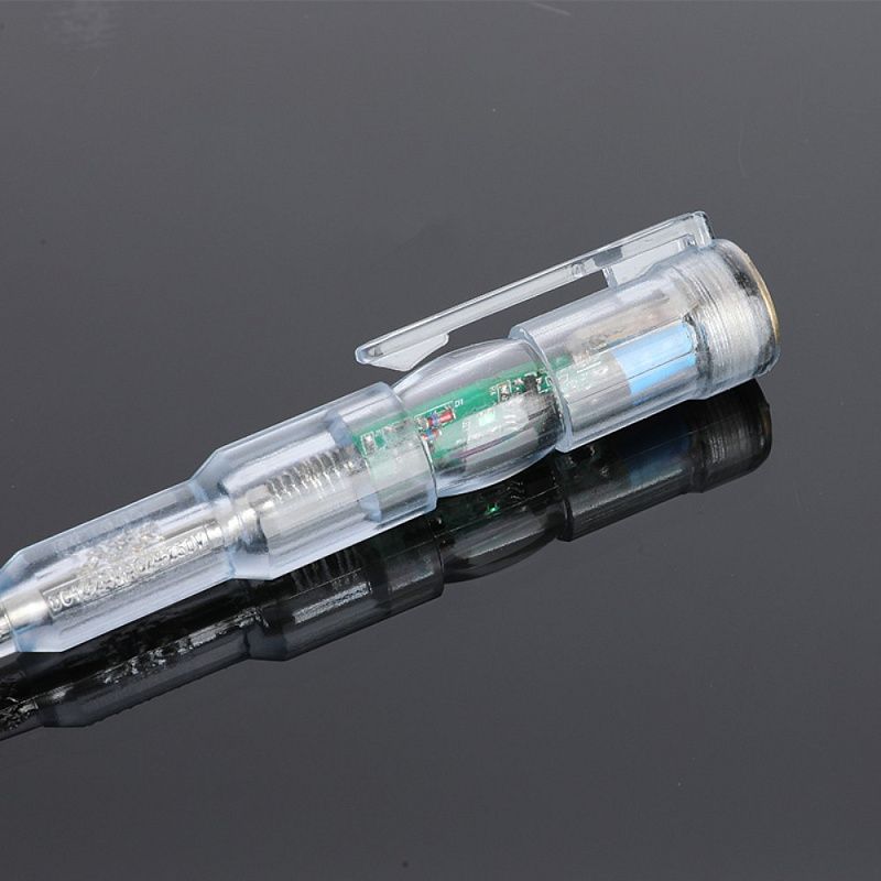 Индикаторная отвертка-тестер Deli YS EDL8004, 24 -250 В, светодиодная, прозрачный