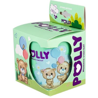 Кружка с рисунком «Polly» 0,2 л. Мамино счастье! Полимербыт 4327720