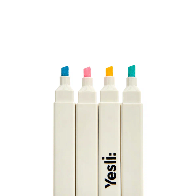 Маркер текстовый "Yesli", зелёный