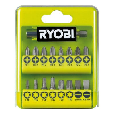 Набор бит PH, PZ, Torx, SL RAK17SD RYOBI 5132002550