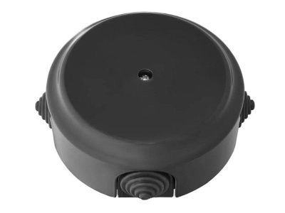 Коробка монтажная КМ-449 черная, Ретро, Bylectrica КМ-449чер