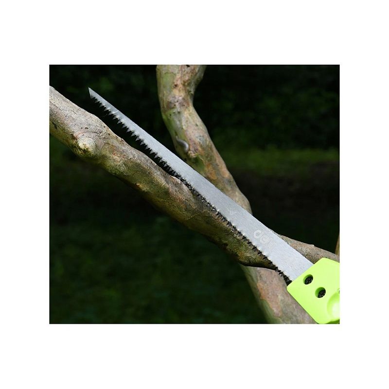 Пила-нож садовая Deli GS EDL580652, 300 мм, 7TPI, черный, зеленый