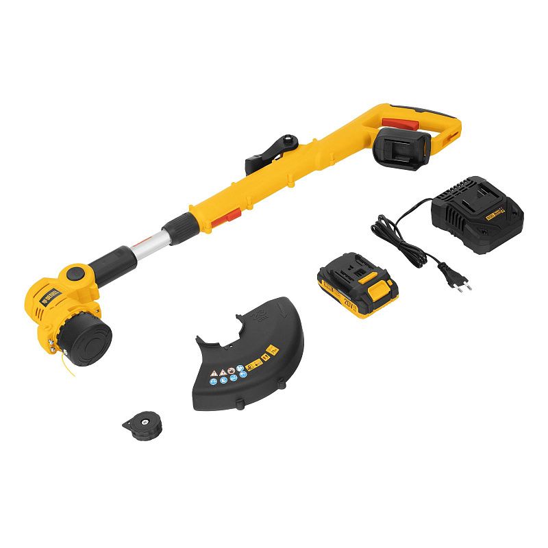 Триммер аккумуляторный GT-230, 230 мм, Li-Ion, 20 В Denzel 58701