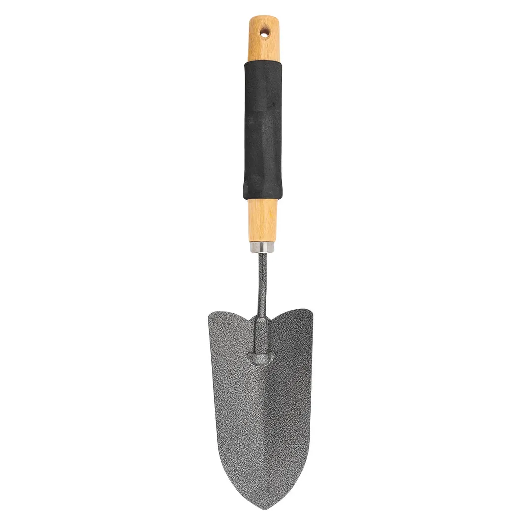 Совок посадочный с деревянной рукояткой L-330 мм, ширина 60 мм WMC TOOLS WMC-TG2104020-B