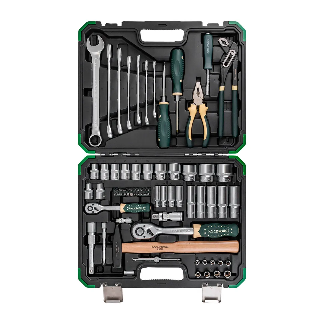 Набор инструментов 74 пр 1/4''&1/2'' 6-гр RockForce RF-4742-5