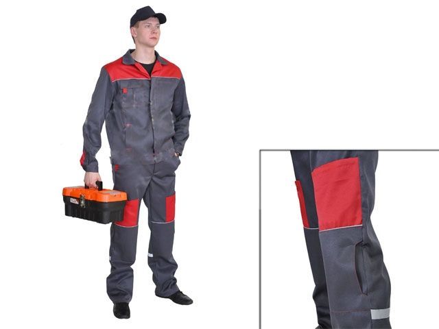 Костюм, куртка+п/к, Фаворит-2, р. 48-50 рост 182-188, ткань-саржа Артекс