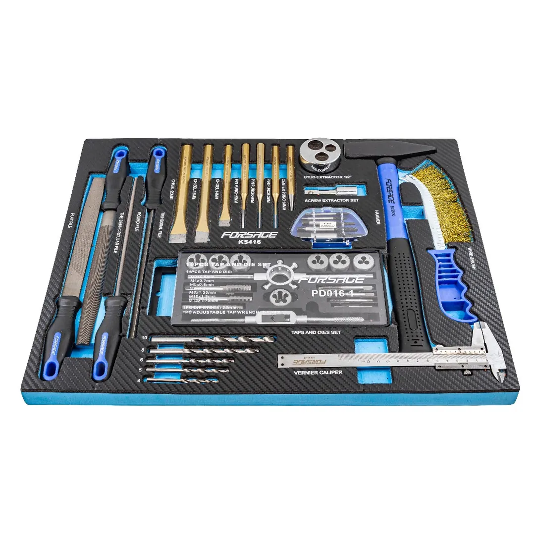 Набор инструментов в ложементе 41 пр. Forsage F-K5416