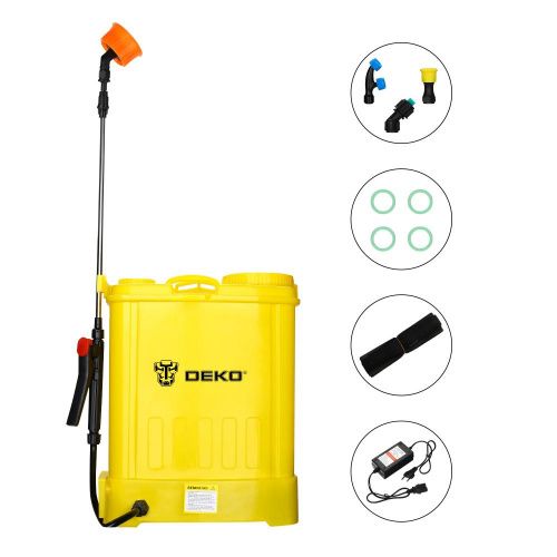 Опрыскиватель садовый аккумуляторный DKSP12 14 л DEKO 065-0955