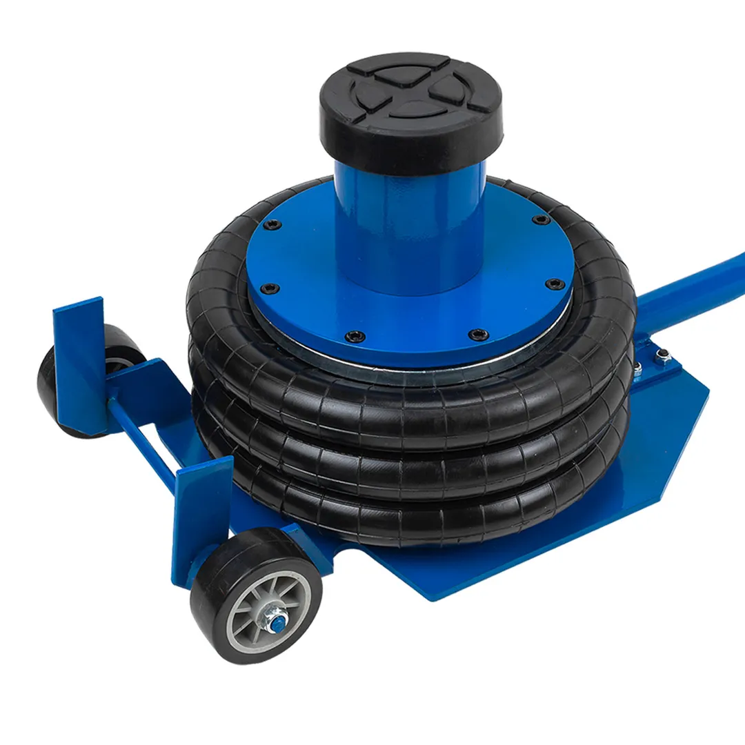 Домкрат подкатной пневматический 3 т, 145-500 мм, надставка-удлинитель 100 мм, Ø-255 мм Forsage F-TRA1724