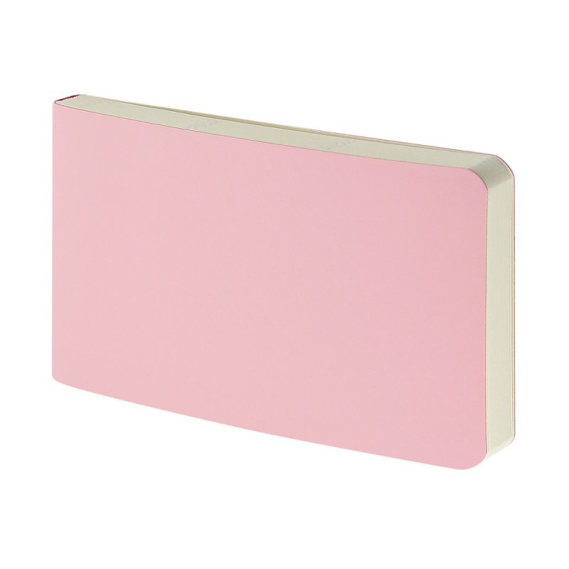 Еженедельник недатированный "Megapolis Velvet Flex", А6, 160 страниц, зефирный розовый