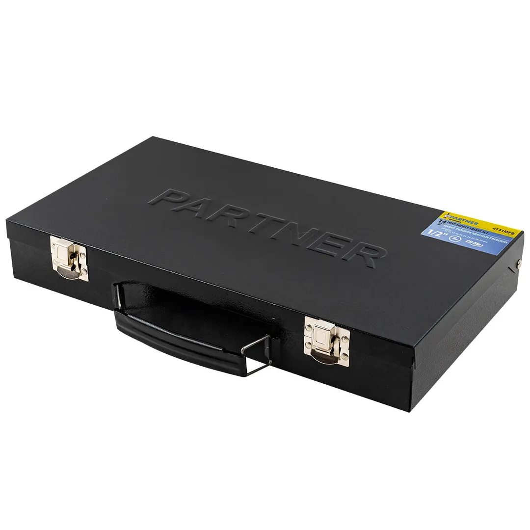 Набор головок ударных глубоких 14 пр., 1/2", 11-32 мм Partner PA-4141MPB