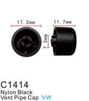 Клипса для крепления внутренней обшивки а/м Фольксваген пластиковая, 100 шт Forsage C1414(VW)