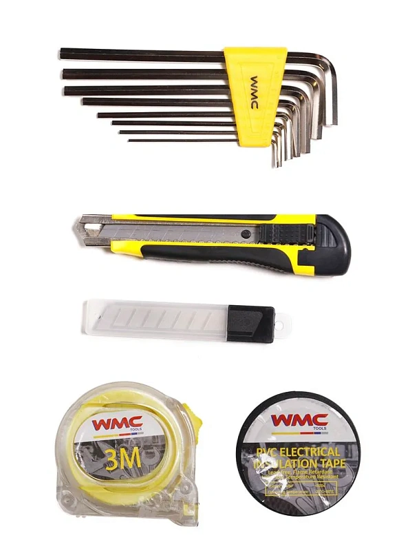 Набор инструментов для электрика 34 пр WMC TOOLS WMC-1034