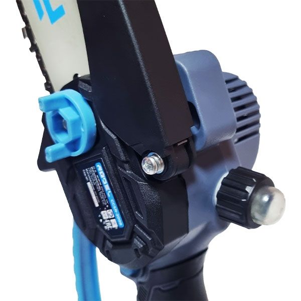 Пила цепная аккумуляторная RÖGEL, 21 В, 2000 мАч, шина 200 мм/8", скорость цепи 6.5 м/с, кейс