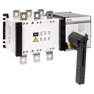 Устройство АВР ТСР1 200А 3Р 230В EKF ats-tsr1-200A-3p-pro