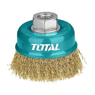 Щетка проволочная чашечная 100 мм TOTAL TAC31041
