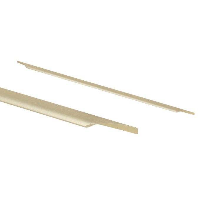 Ручка меб. скоба алюм. ENVISION 832/1000 брашированное золото, AKS 112956