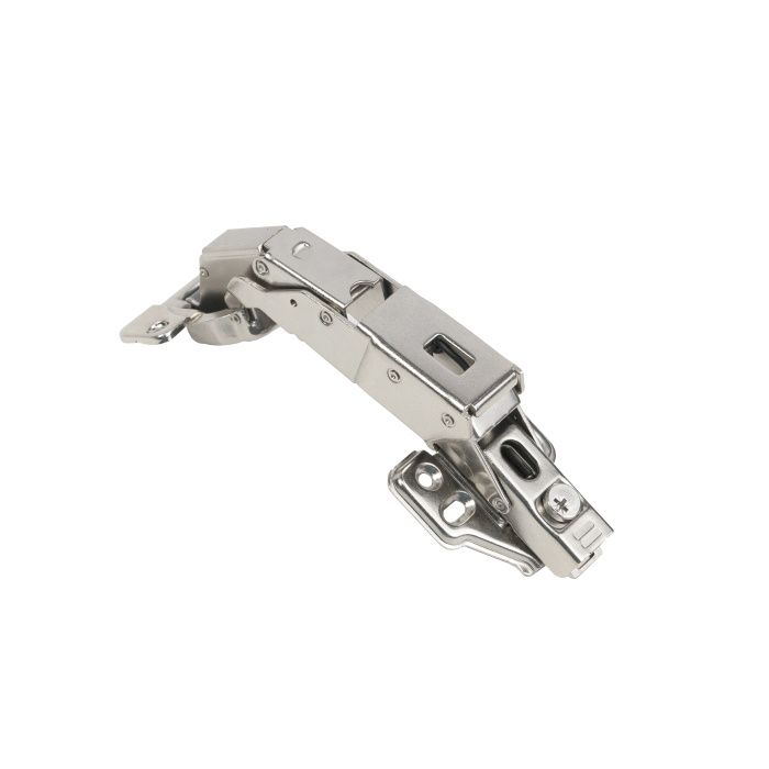 Петля 165° накладная с доводчиком 48мм h2 clip-on 0-е вхождение винтовая регулировка, упак 2 компл., AKS 116662