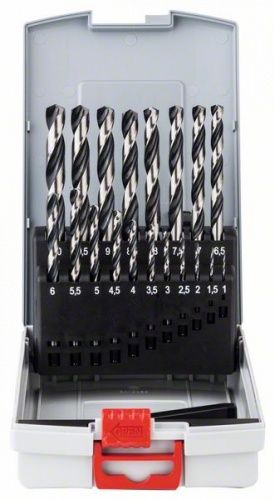 Набор сверл по металлу HSS PointTeQ 1-10 мм (19 шт) Professional BOSCH (2608577351)