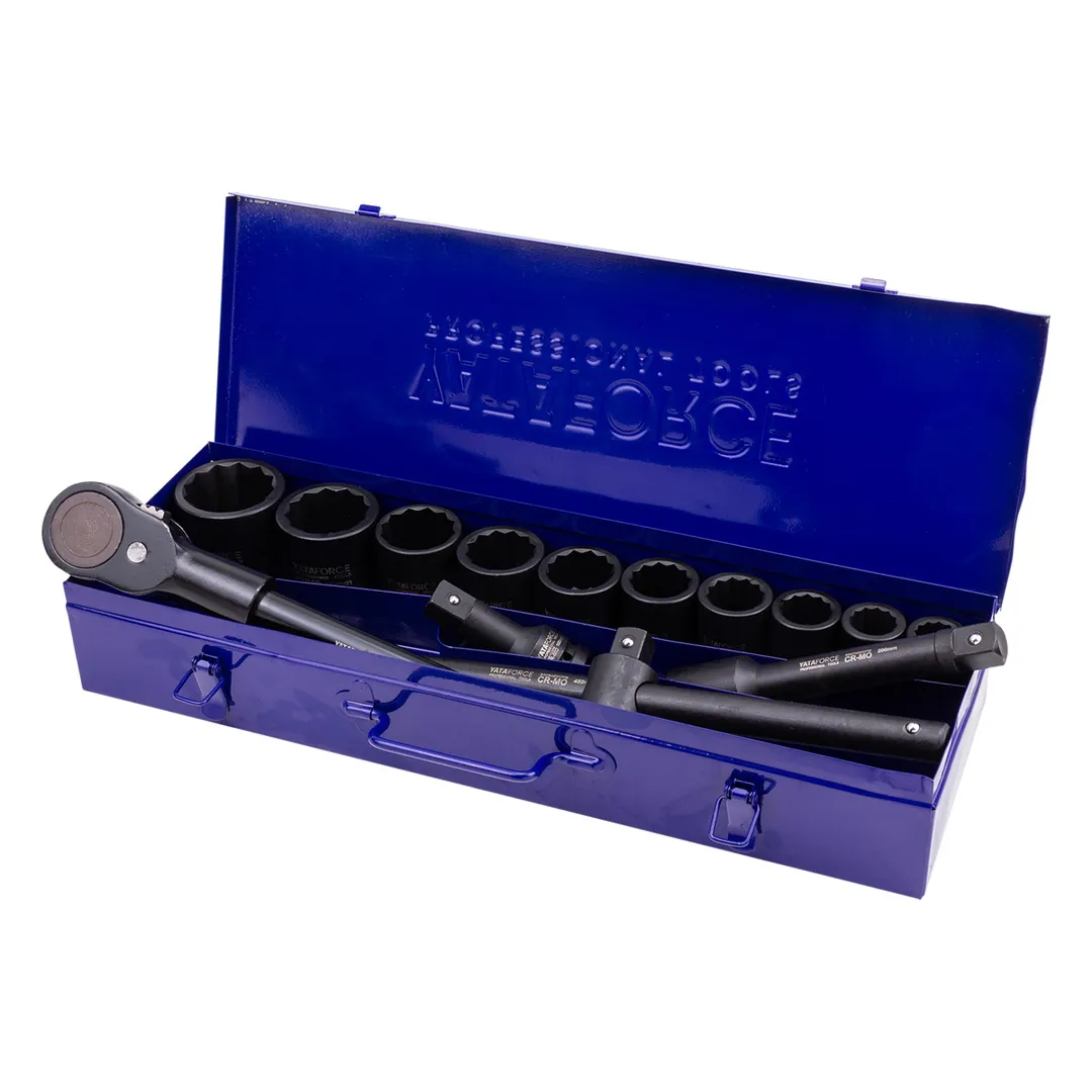 Набор ударных инструментов 15 пр 3/4'' 12-гр YATAFORCE YF-6143-9MPB