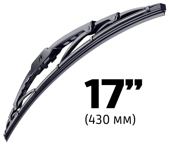 Щетка стеклоочистителя каркасная Classic TOP-PROTECT 17" (430 мм) Senfineco 3960