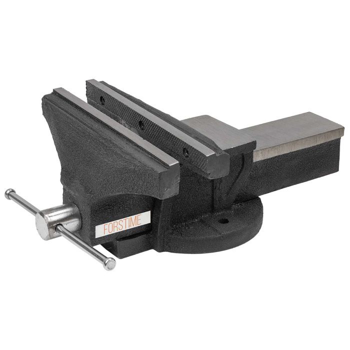 Тиски стальные с наковальней 10'', 250 мм FORSTIME FT-6540210