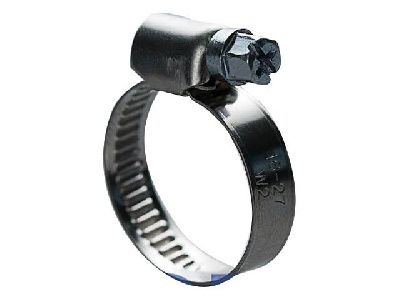 Хомут червячный 08-16 мм, нерж.сталь W2, DIN 3017, 5 шт в зип-локе, Starfix SMZ1-55948-5