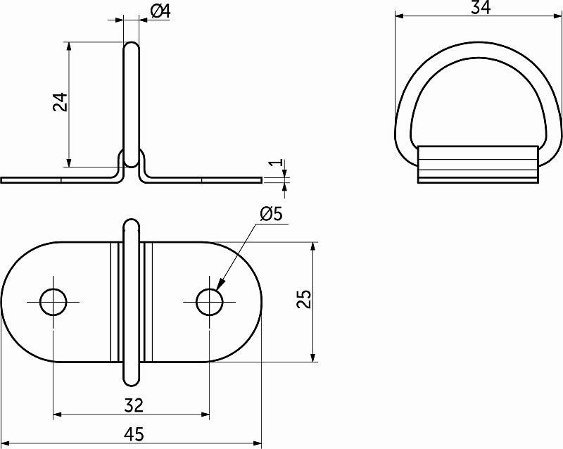 Кольцо для вставки стола AKS 123364