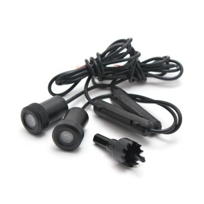 Подсветка логотип SKODA, 2шт, KING