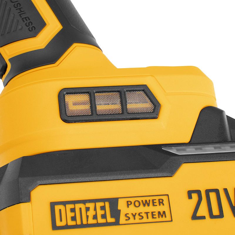 Машина шлифовальная угловая аккумуляторная бесщет. AGH-BL-20-125, Li-Ion, 20 В Denzel 27010
