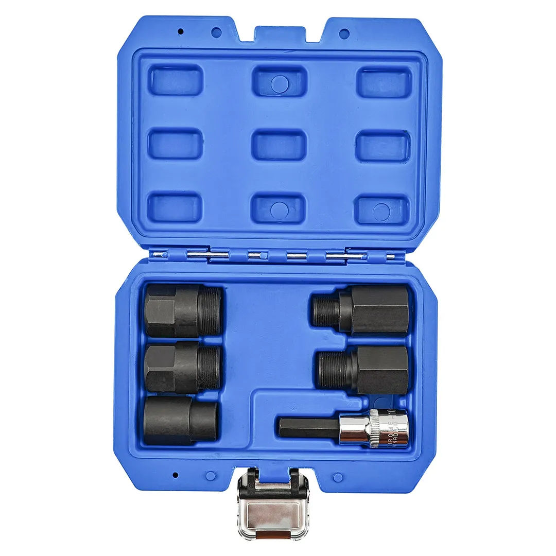 Набор резьбовых адаптеров для демонтажа форсунок 6 пр. RockForce RF-904G14