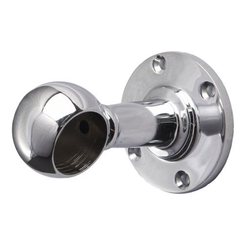 Держатель дистанционный концевой трубы d25, 995, черный AKS 113970