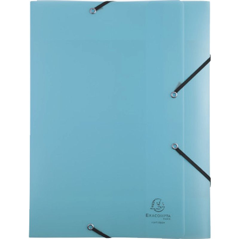 Папка на резинках "Chromaline Pastel", A4, 40 мм, полипропилен, ассорти