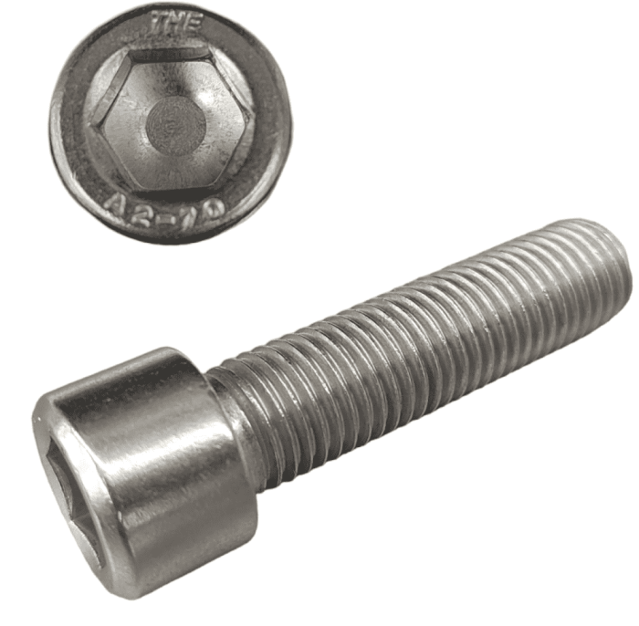 Винт с внутр. шестигр., нерж.сталь А2 DIN 912 Starfix