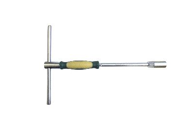 Ключ торцевой T-образный с прорезиненой поворотной рукояткой 10 мм, L-320 мм RockForce RF-1554