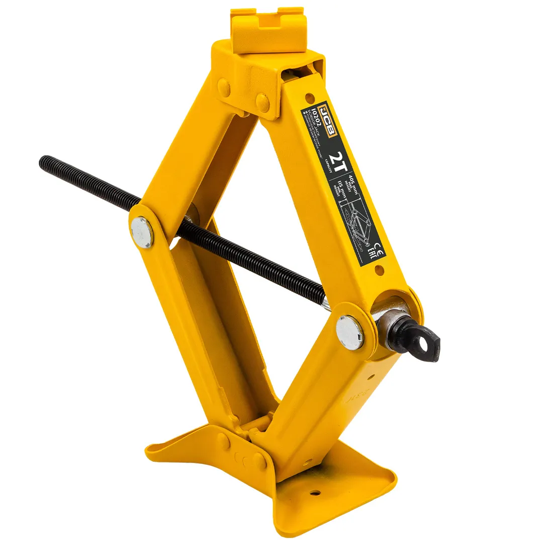 Домкрат механический ''ромб'' 2 т, 120-395 мм JCB JCB-10202 (GS)