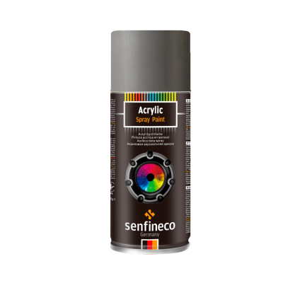 Краска-спрей акриловая серебристый Paint Acrylic Silver Senfineco 4036