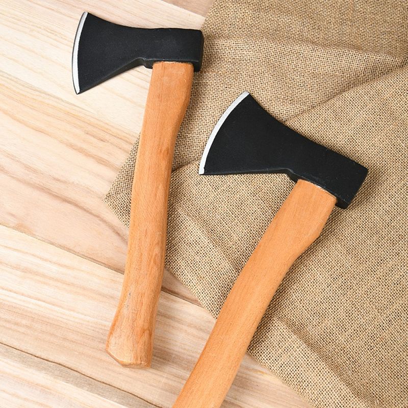 Топор Deli YS EDL5712, 0,8 кг, деревянная рукоятка