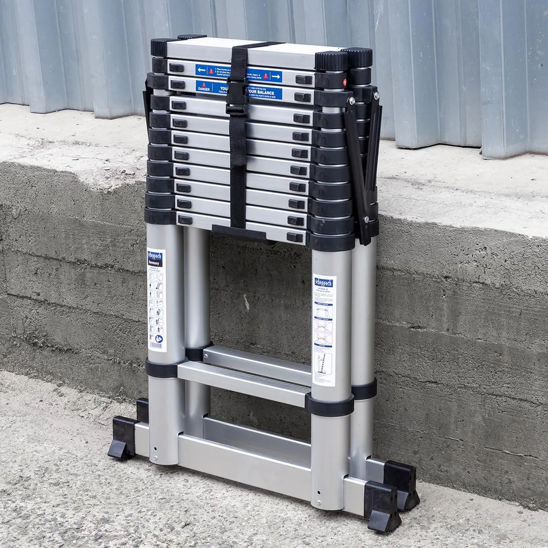 Стремянка телескопическая алюм. бытовая 3.5м 12+12 ступ. Scheppach Sch-UP350-2