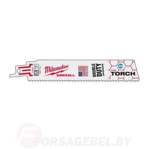 Полотно для саб. пилы по металлу THE TORCH ICE 150х1,4 мм., 5 шт. Milwaukee 48004784