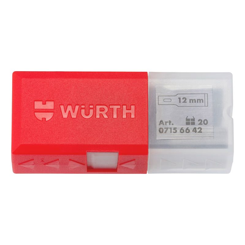 Лезвие 12 мм для шабера арт. 071566 40 WÜRTH 071566 42