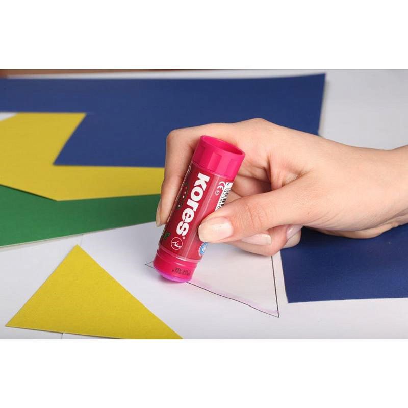 Клей-карандаш Kores "Хамелеон", 15 г