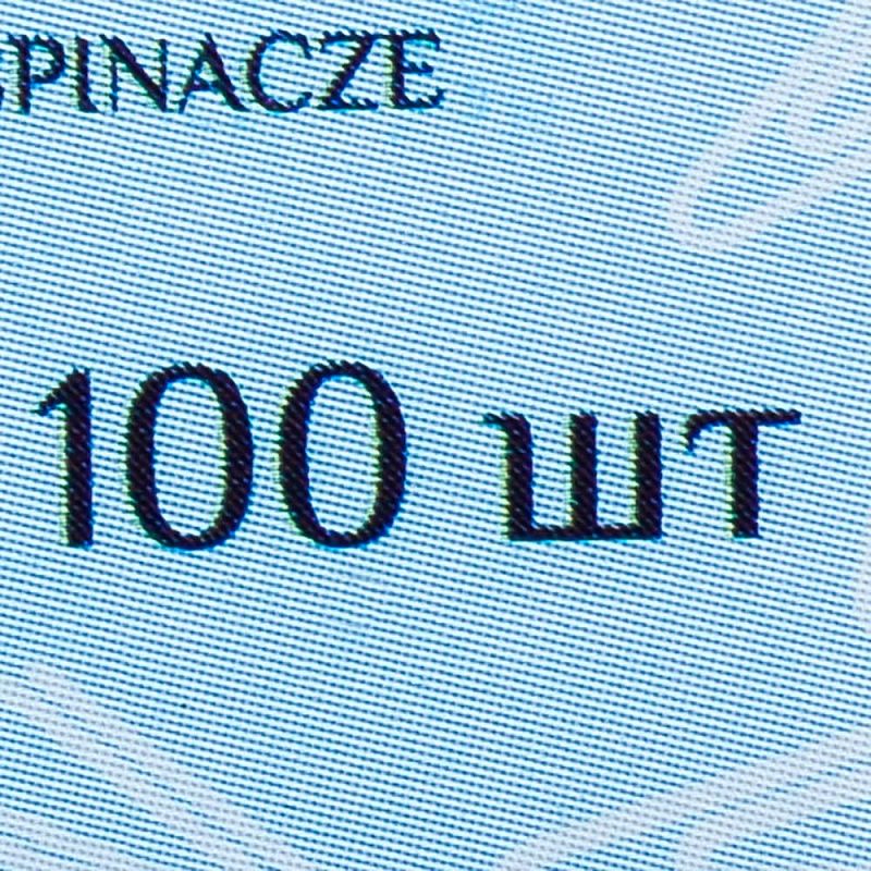 Скрепки цветные треугольные "Бугинком", 25 мм, 100 шт, ассорти