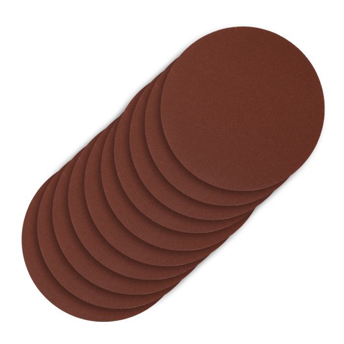 Круг абразивный на ворсовой подложке под ''липучку'', P 40, 125 мм, 10 шт Сибртех 738357