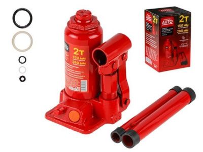 Домкрат гидравлический 2 т. бутылочный 150-280 мм STARTUL AUTO ST8018-02