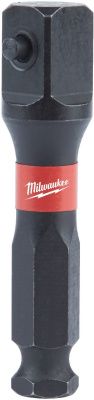 Переходник Milwaukee Shockwave с 7/16" HEX на 1/2" квадратный хвостовик 4932480586