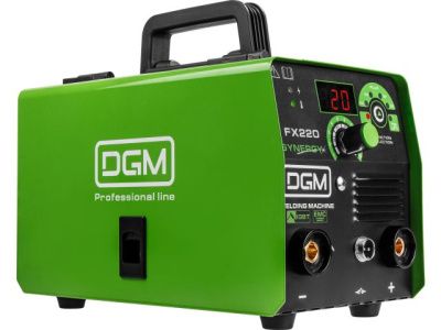 Полуавтомат сварочный FX220, 230В, 20-180 А, 65 В, FLUX/MMA/TIG LIFT DGM DG5823-1