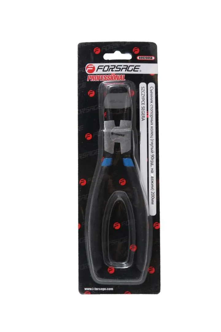 Съемник стопорных колец на разжим, гнутый на 90° 200 мм Forsage F-609200SB